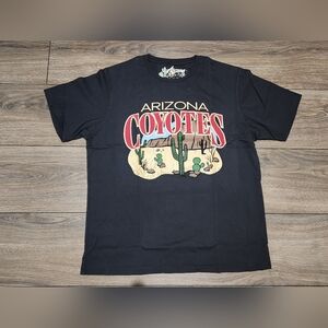 Arizona Coyotes Utah HC Men's Black Cacti T-Shirt By Rhuigi Size Medium